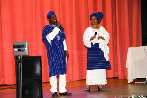 Directors of Ceremony, Abiola Amos and Lydia Akinwale